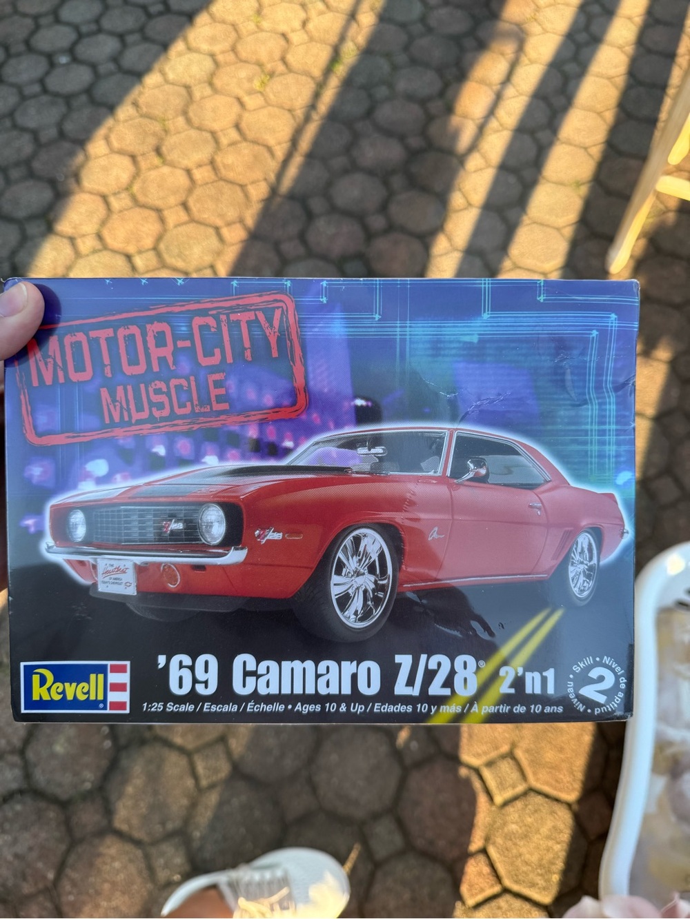 Revell '69 Camaro Z/28 Model Kit – Red Muscle Car Replica